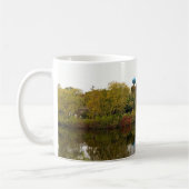 Milwaukee River, West Bend, Wisconsin Kaffeetasse (Links)