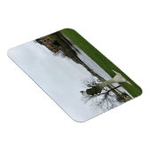 Milwaukee River, West Bend, Wisconsin Magnet (Rechte Seite)