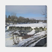 Milwaukee River, West Bend, Wisconsin Magnet (Vorne)