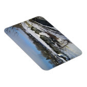 Milwaukee River, West Bend, Wisconsin Magnet (Rechte Seite)