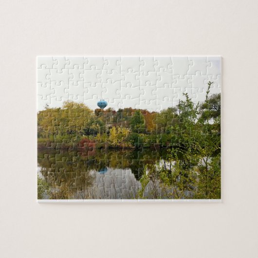 Milwaukee River, West Bend, Wisconsin Puzzle (Horizontal)