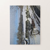 Milwaukee River, West Bend, Wisconsin Puzzle (Vertikal)