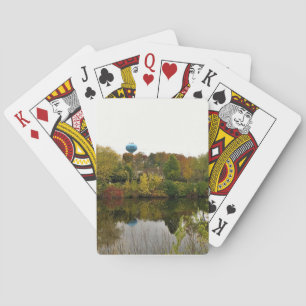 Milwaukee River, West Bend, Wisconsin Spielkarten