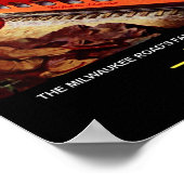Milwaukee Road, Bahnreisebuch. Poster (Ecke)