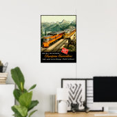 Milwaukee Road-Reiseplakat Poster (Heimbüro)