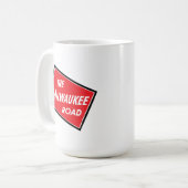 Milwaukee Road Train Mug Kaffeetasse (Vorderseite Links)