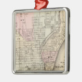 Milwaukee Silbernes Ornament (Links)