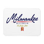 Milwaukee-Skript Magnet (Horizontal)