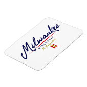 Milwaukee-Skript Magnet (Linke Seite)