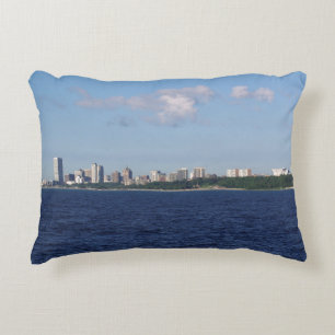 Milwaukee Skyline Akzent Kissen