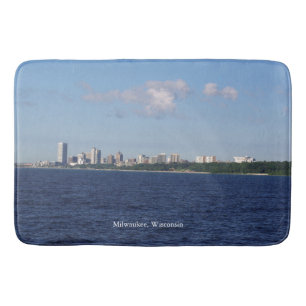 Milwaukee Skyline bathmat Badematte