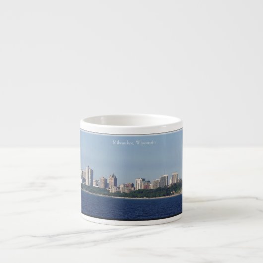 Milwaukee Skyline Espresso Tasse (Vorderseite)