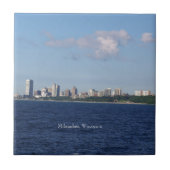 Milwaukee Skyline Fliese (Vorderseite)