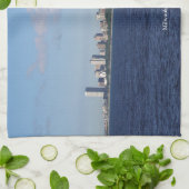 Milwaukee Skyline Küchentuch (Gefaltet)