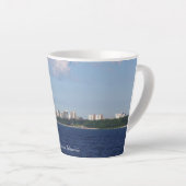 Milwaukee Skyline Latte Tasse (Rechte Ecke)
