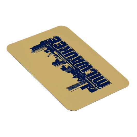 Milwaukee Skyline Magnet (Rechte Seite)