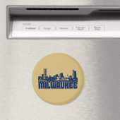 Milwaukee Skyline Magnet (In Situ (Geschirrspüler))