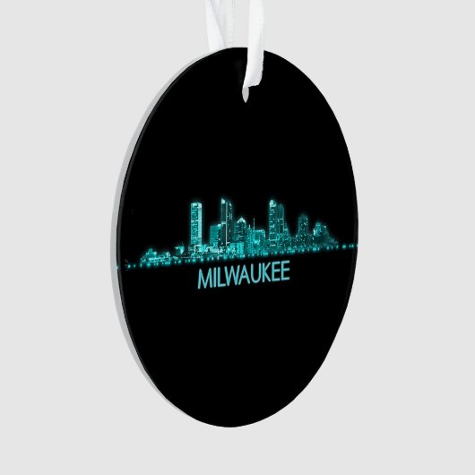Milwaukee-Skyline Ornament (Vorderseite)