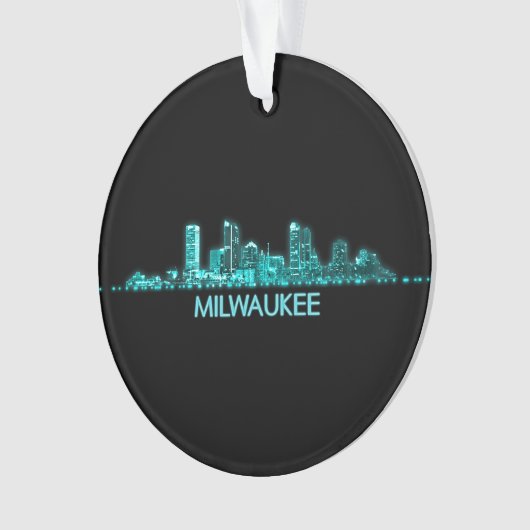 Milwaukee-Skyline Ornament (Vorderseite)
