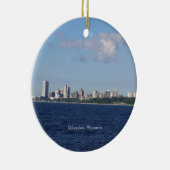 Milwaukee Skyline-Ornament Keramik Ornament (Rechts)