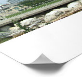 Milwaukee Skyline Poster (Ecke)