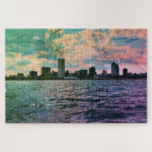 Milwaukee Skyline Puzzle (Horizontal)
