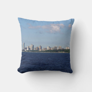 Milwaukee Skyline Quadratkissen Kissen