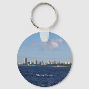 Milwaukee Skyline Schlüsselkette Schlüsselanhänger