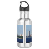 Milwaukee Skyline-Wasserflasche Edelstahlflasche (Rückseite)