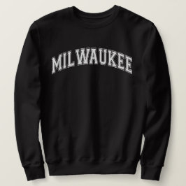 MILWAUKEE University Style Sweater America Uni Sweatshirt