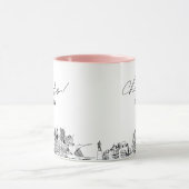 Milwaukee Wedding Personalisiert Coffee Tasse (Zentrum)