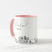 Milwaukee Wedding Personalisiert Coffee Tasse (Vorderseite Links)