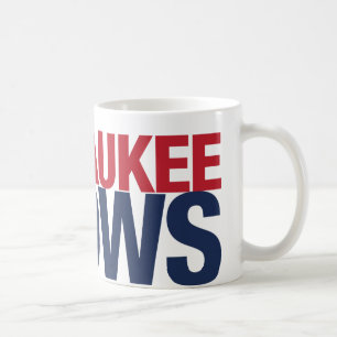 Milwaukee weiß kaffeetasse