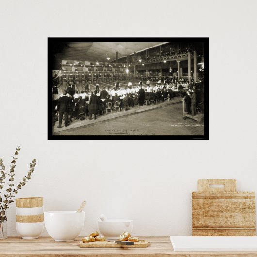 Milwaukee,WI Bowling 2 Foto 1905 Poster (Küche)