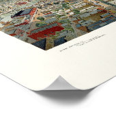 Milwaukee, WI Panorama Karte - 1898 Poster (Ecke)