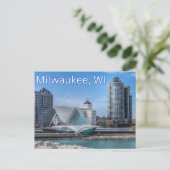 Milwaukee WI Postcard Postkarte (Stehend Vorderseite)