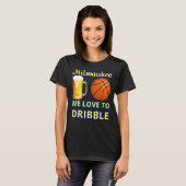 Milwaukee wir Liebe zu Dribble T-Shirt (Vorne ganz)