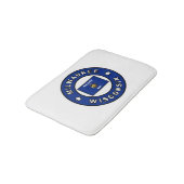 Milwaukee Wisconsin Badematte (Schrägansicht)