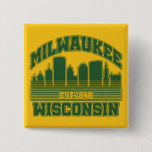 Milwaukee, Wisconsin Button (Vorderseite)