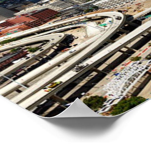 Milwaukee, Wisconsin City Poster (Ecke)