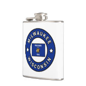 Milwaukee Wisconsin Flachmann (Links)