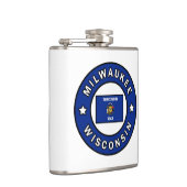 Milwaukee Wisconsin Flachmann (Rechts)