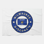 Milwaukee Wisconsin Geschirrtuch (Horizontal)