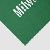 Milwaukee, Wisconsin, Gewebepapier Seidenpapier (Ausschnitt)