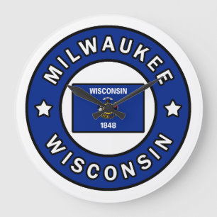 Milwaukee Wisconsin Große Wanduhr