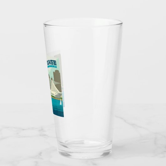 Milwaukee Wisconsin Harbour | Stadt Brew Glas (Links)