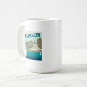 Milwaukee Wisconsin Harbour | Stadt Brew Kaffeetasse (Vorderseite Links)