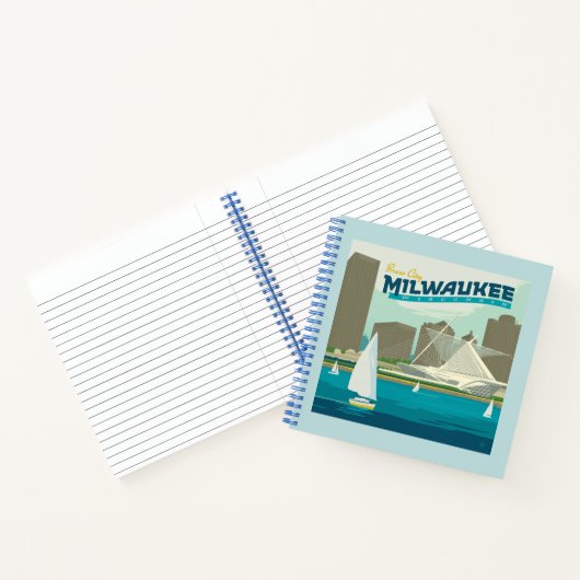 Milwaukee Wisconsin Harbour | Stadt Brew Notizblock (Innenseite)