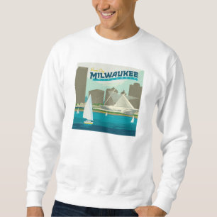 Milwaukee Wisconsin Harbour Stadt Brew Sweatshirt