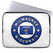Milwaukee Wisconsin Laptopschutzhülle (Vorderseite)
